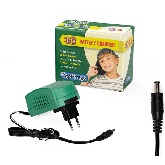 peg perego 6v battery and charger Peg Perego Battery Charger 6 Volt For Mini Series