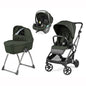 Trio Vivace + Culla Belvedere + Primo Viaggio Lounge GREEN Peg-Perego