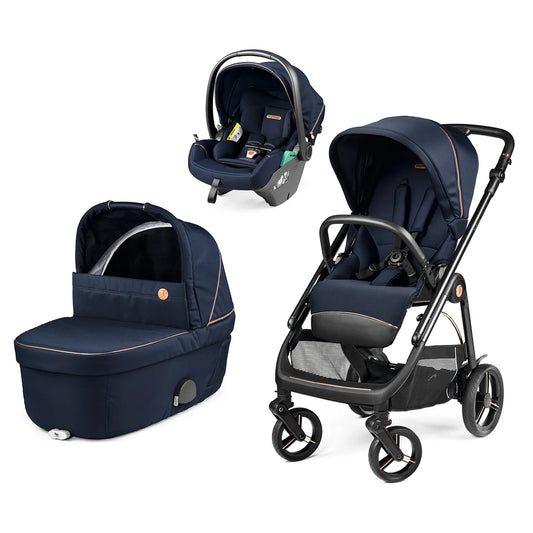 Peg Perego Veloce Brio 3 in 1 with Primo Viaggio Lounge BLUE SHINE