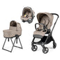 Peg Perego 3 in 1 Switch + Culla Flex + Primo Viaggio SLK DESERT