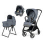 Peg Perego 3 in 1 Switch + Culla Flex + Primo Viaggio SLK NORDIC BLUE