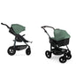 TFK Mono 4 - 2-in-1 with pneumatic tyres Olive