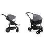 TFK Mono 4 - 2-in-1 with air-filled tyres Grey - Premium 