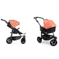 TFK Mono 3 - 2-in-1 with pneumatic tyres Salmon