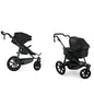 TFK Pro - 2-in-1 with pneumatic tyres Black