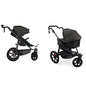 TFK Pro - 2-in-1 with pneumatic tyres Anthracite with red details