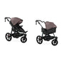 TFK Pro - 2-in-1 with pneumatic tyres Brown