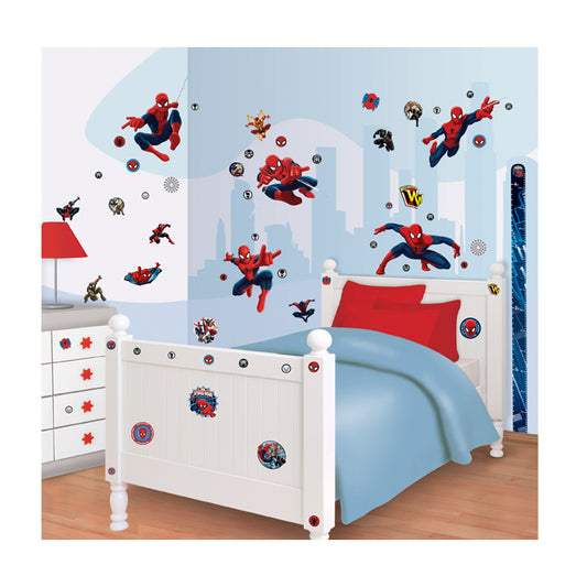 Room decor kit - Ultimate Spiderman Walltastic